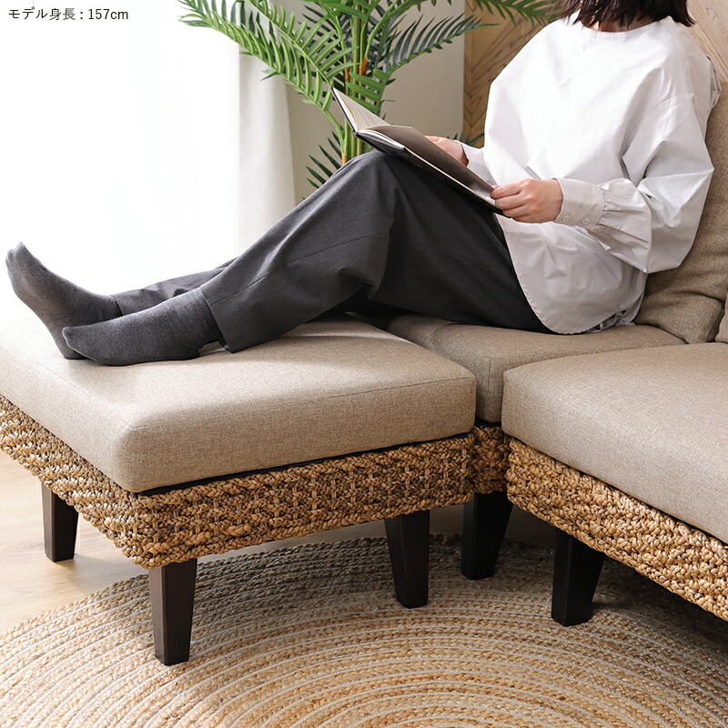 楽天市場】アジアン家具 ウォーターヒヤシンス 二人掛けソファ