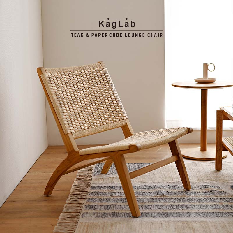 楽天市場】ペーパーコード チェア チーク無垢材 ソープ仕上げ 家具 無