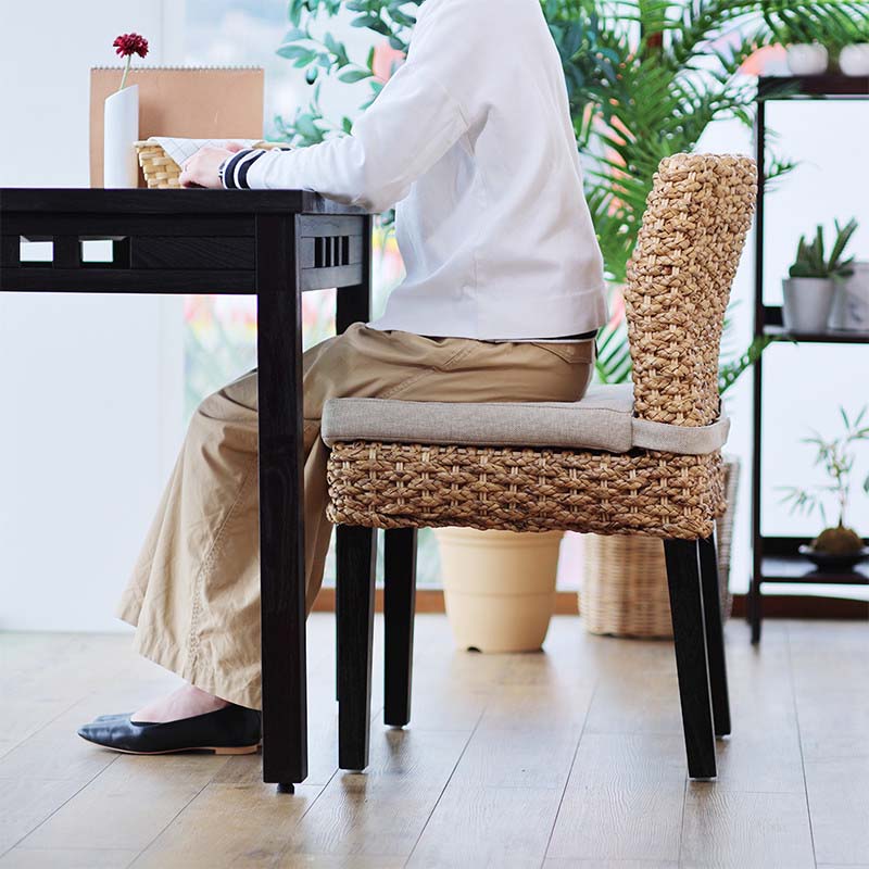 楽天市場】アジアン家具 ダイニングチェア 2脚セット 二個組