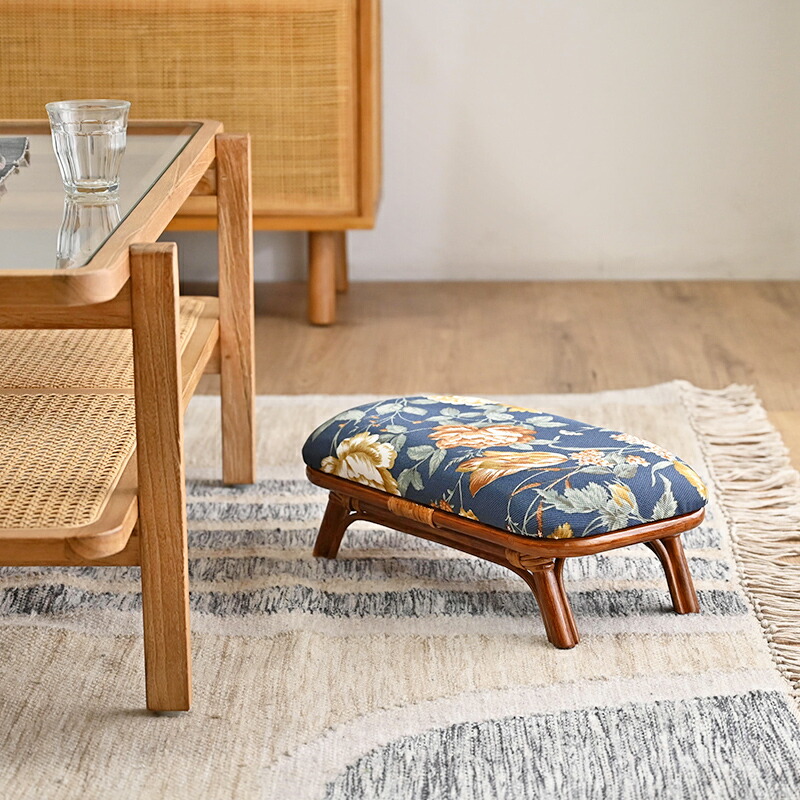 楽天市場】【新商品】アジアン家具 ラタン 座椅子 1脚 2色展開