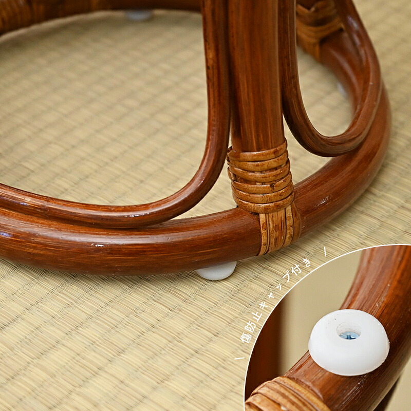 楽天市場】まとめ買い ラタン スツール 4脚セット SET4-C4121HR