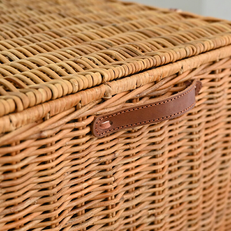 楽天市場】籐家具 ラタンバスケット フリーボックス GK715ME ラタン 籐