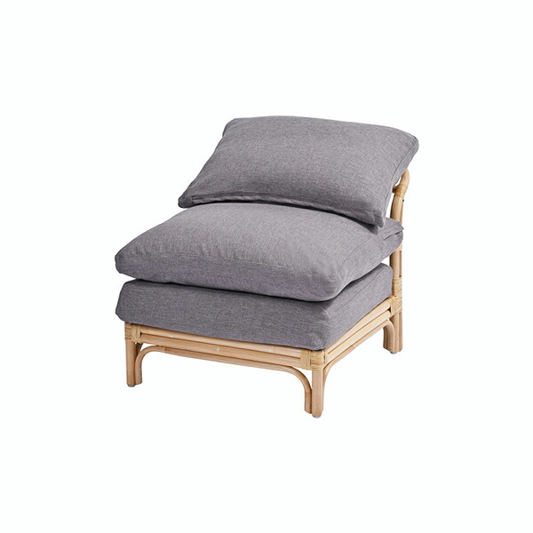 楽天市場】センターソファ 単品 1人掛け ソファー カウチ 幅57cm 1人用