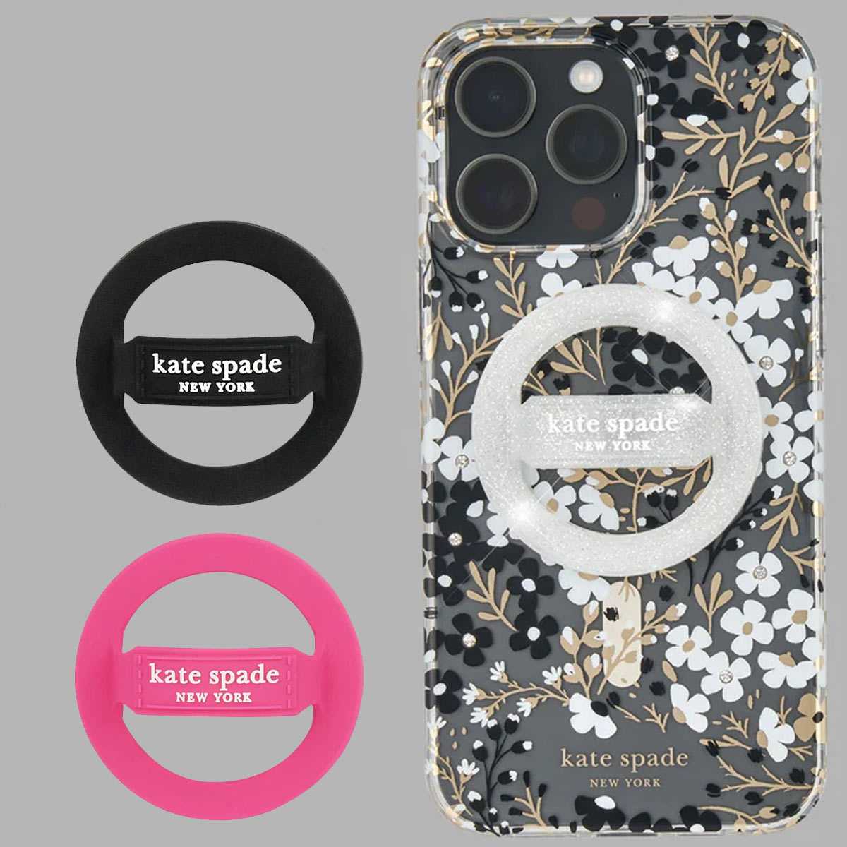 楽天市場】ケイトスペード スマホリング MagSafe対応 ブランド iPhone