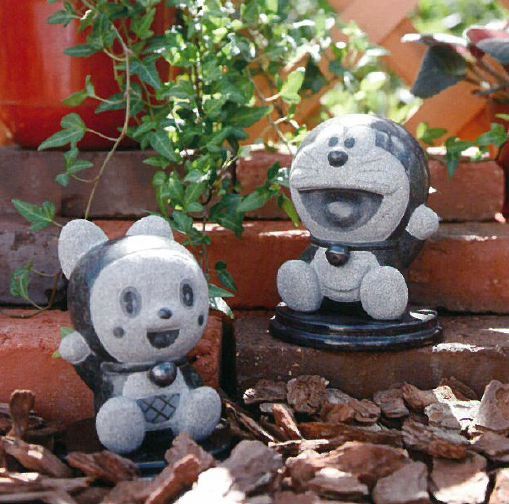 ドラえもん ドラミちゃん スタチュー 石像 置物 インテリア H120mm