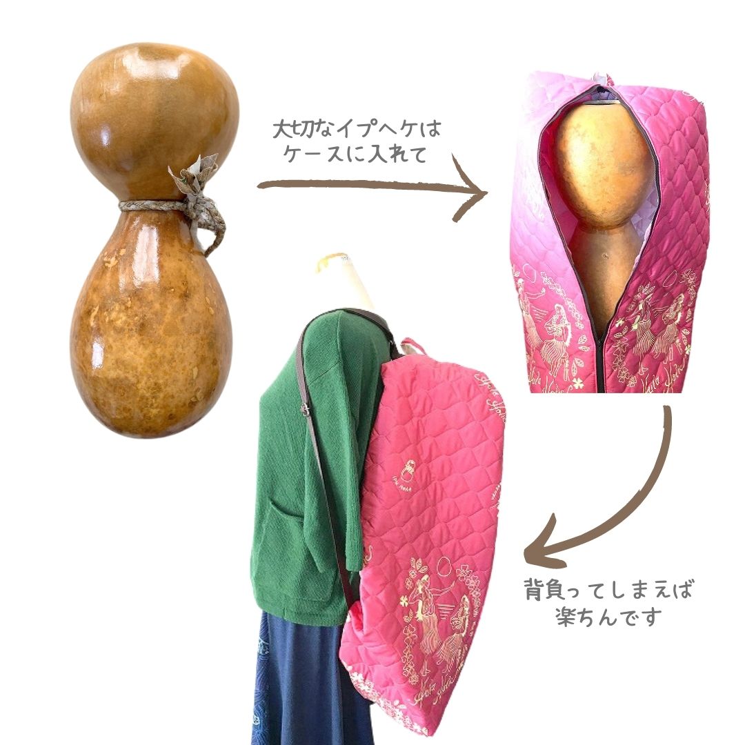 楽天市場】【送料無料】フラダンスリュック型イプヘケケース
