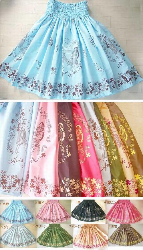 楽天市場】◇【送料無料！スカート丈指定可能】◇フラダンス◇当店