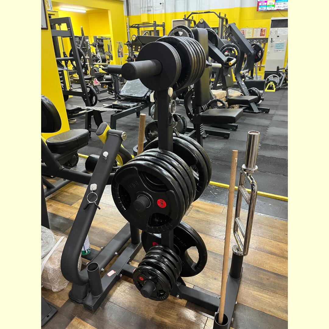 楽天市場】プレートツリー・シャフト ホルダー 付き 筋トレ バーベル