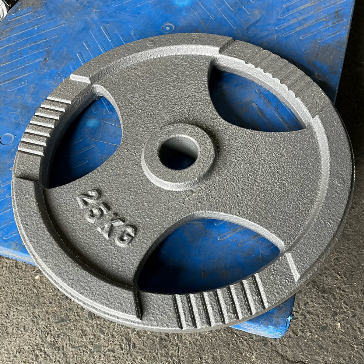 楽天市場】Φ50mm 3グリップ アイアンプレート 25kg×2枚セット 筋トレ