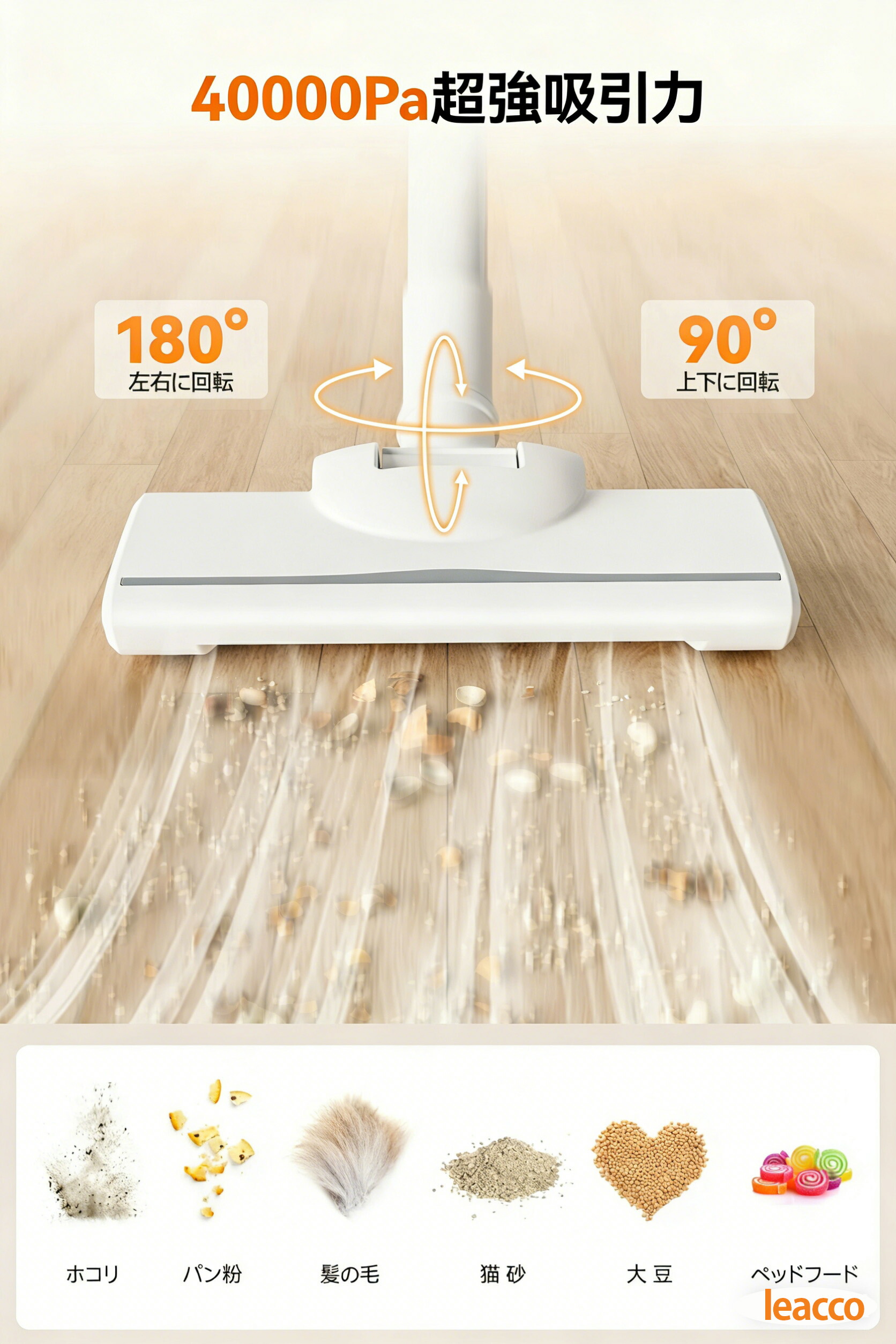 楽天市場】【P10倍＋全店商品1000円OFF】掃除機 サイクロン 40000Pa