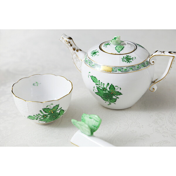 楽天市場】【P10倍・クーポン】ヘレンド (HEREND) アポニーグリーン