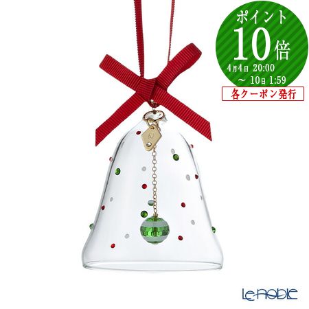 楽天市場】【P10倍・クーポン】スワロフスキー Holiday Cheers ベル
