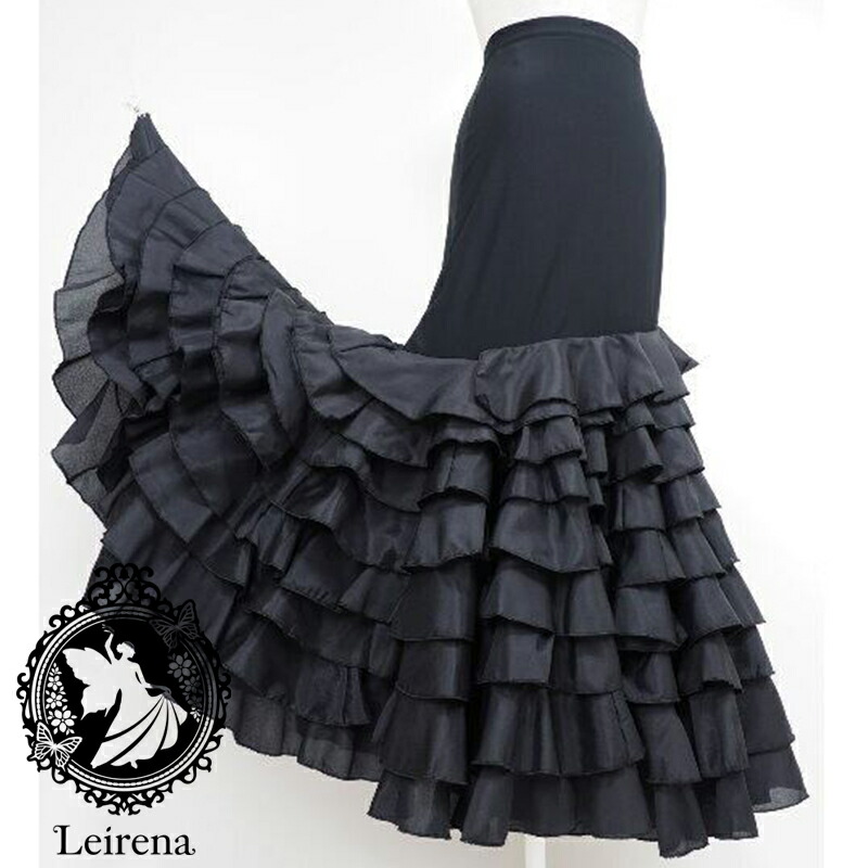 楽天市場】フラメンコ衣装 フラメンコファルダ フラメンコスカート