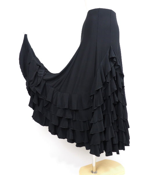 楽天市場】フラメンコ衣装 フラメンコファルダ フラメンコスカート