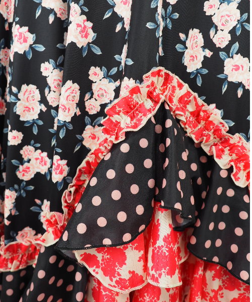 楽天市場】フラメンコ衣装 フラメンコファルダ フラメンコスカート