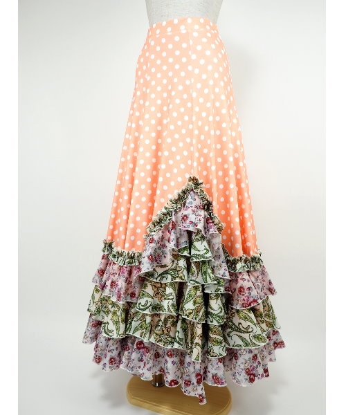 楽天市場】フラメンコ衣装 フラメンコファルダ フラメンコスカート