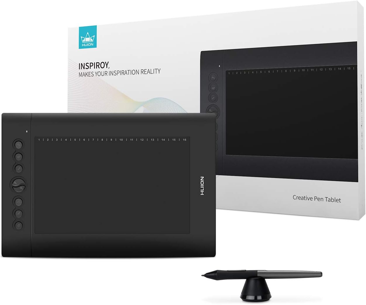 楽天市場】H610PROV2 ペンタブ 10x6インチ 多OS対応 スマホ接続 : lenosa