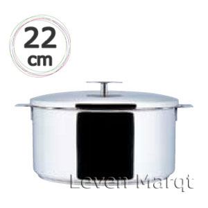 楽天市場】【送料無料】クリステル CRISTEL 両手鍋 G深鍋 22cm【IH対応