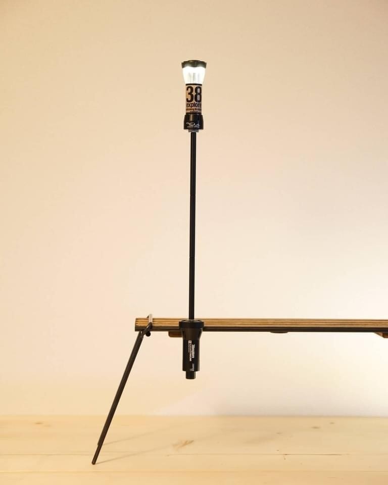 楽天市場】38エクスプローラー ZEROPOD38 ランタンスタンド