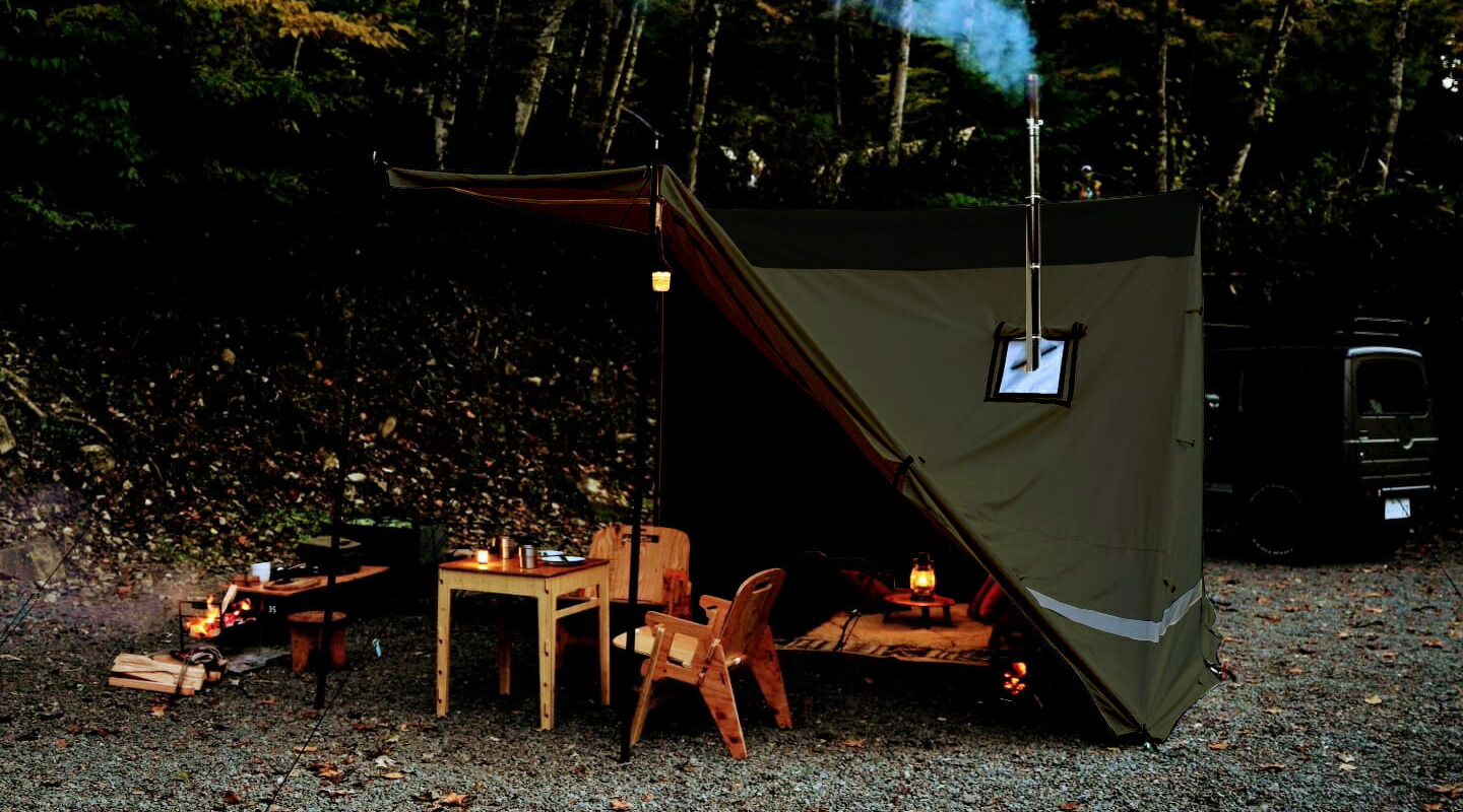 楽天市場】YOKA CABIN本体 アイボリー ダークカーキ ベイカーテント