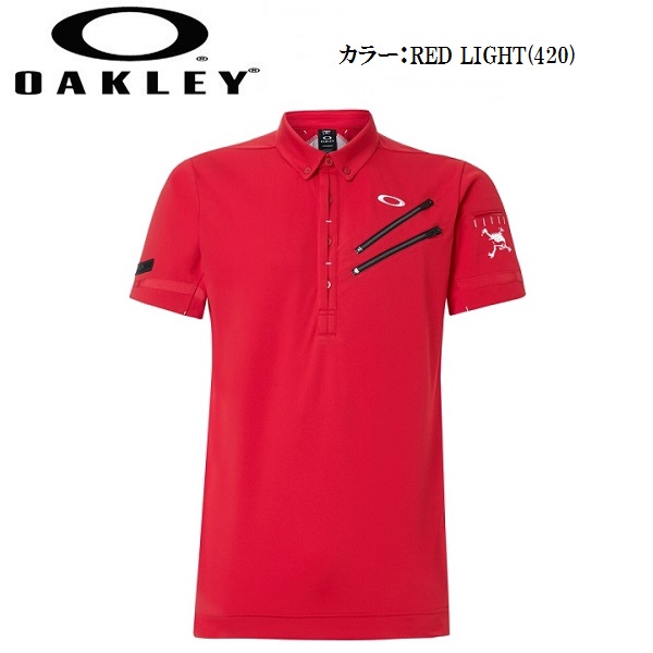楽天市場】オークリー ゴルフ ウェア メンズ スカル シャツ【OAKLEY