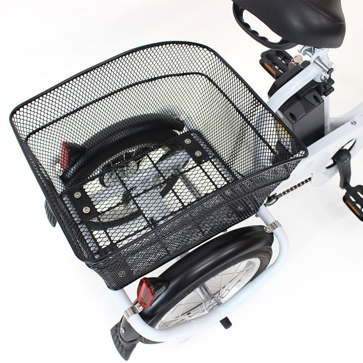 楽天市場】アシらくロータイプ電動アシスト三輪自転車 電動三輪車高齢