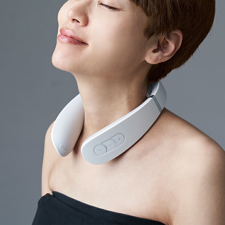 楽天市場】首にかける低周波治療器エイミー ネックマッサージャー 首
