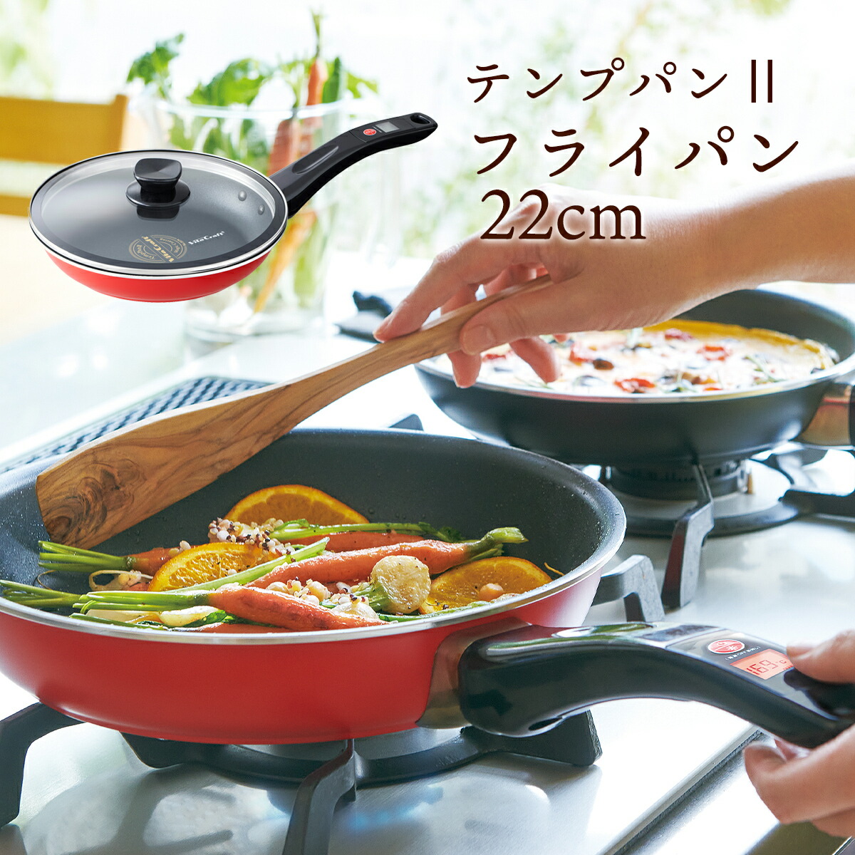 楽天市場】【MAX1500円クーポン】テンプパンII フライパン 22cm ビタ