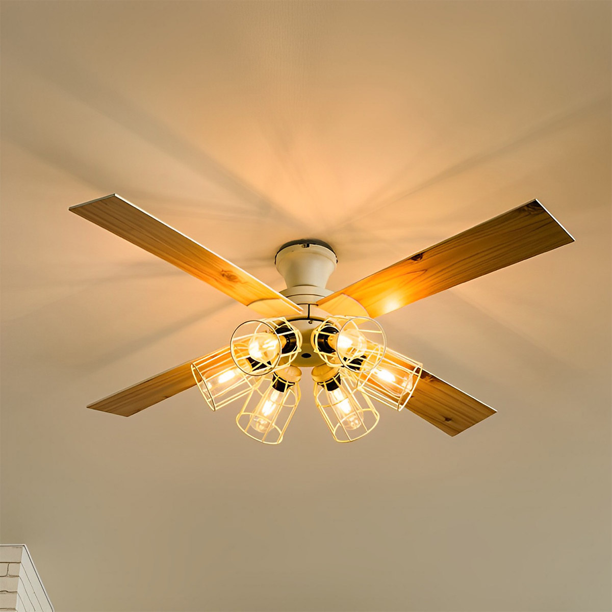 楽天市場】【MAX1500円クーポン】LED シーリングファンライト 節電