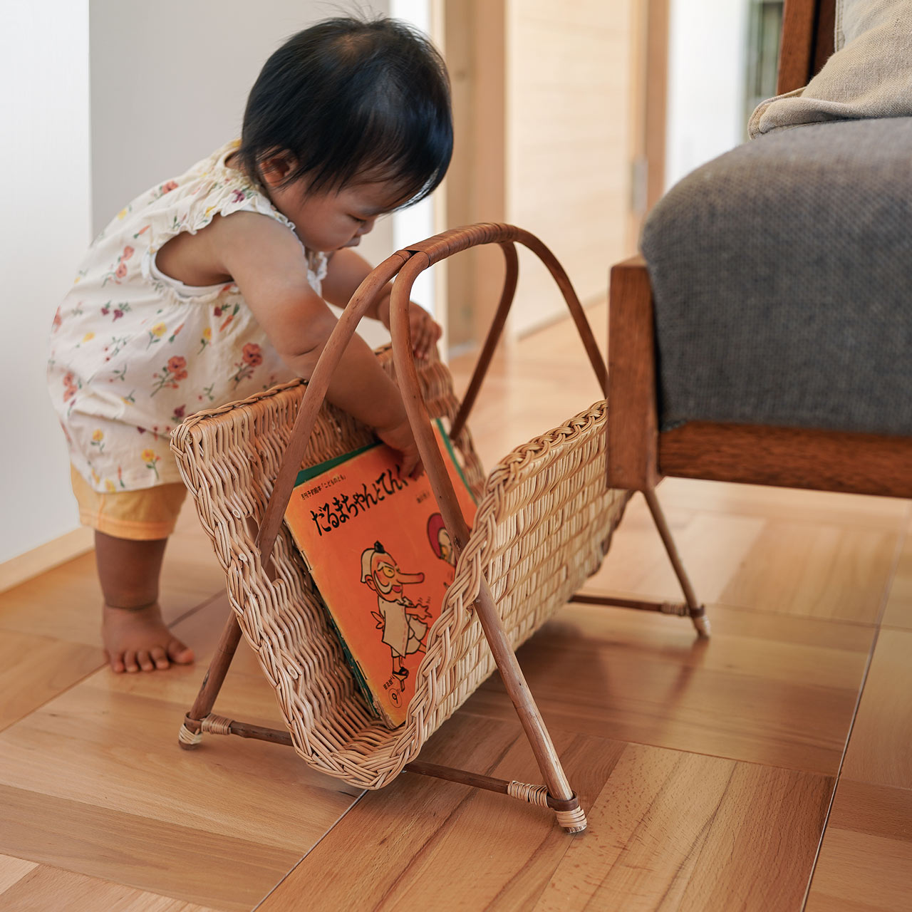 楽天市場】【選べる2タイプ】ラトビア製 手編み 柳のマガジン