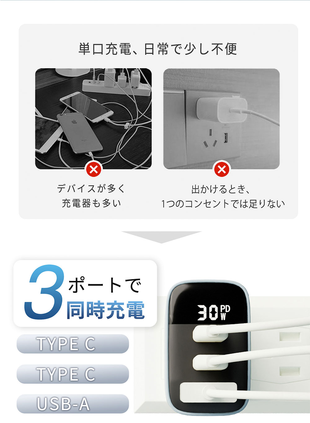 楽天市場】【2026最新版30W！】アップル 充電器 純正品質 充電