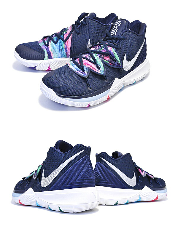 楽天市場】NIKE KYRIE 5 EP MULTI COLOR multi-color/metallic silver
