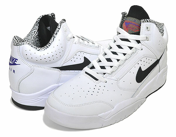 楽天市場】NIKE AIR FLIGHT LITE MID white/black dj2518-100 ナイキ