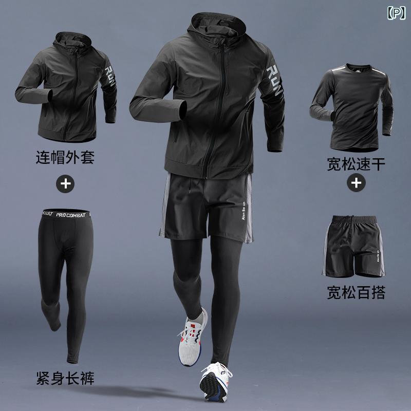 楽天市場】ランニング スーツ メンズ 冬用 朝 速乾 マラソン スポーツ