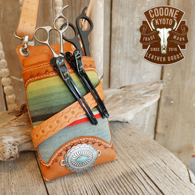 楽天市場】cooone(コーン) セラーペ ラグ レザー シザーケース【 美容