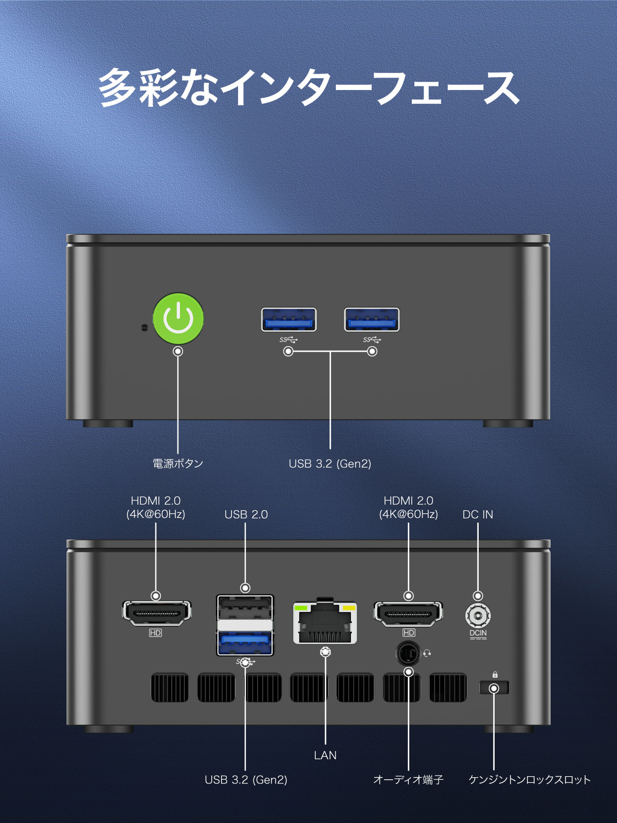 楽天市場】GMKtec ミニPC Nucbox G3S メモリ8GB/16GB ストレージ256GB
