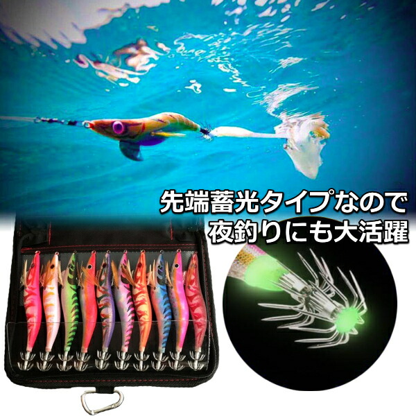 楽天市場】＼20時～当店P5倍＆全品半額クーポン／ エギング 10本セット