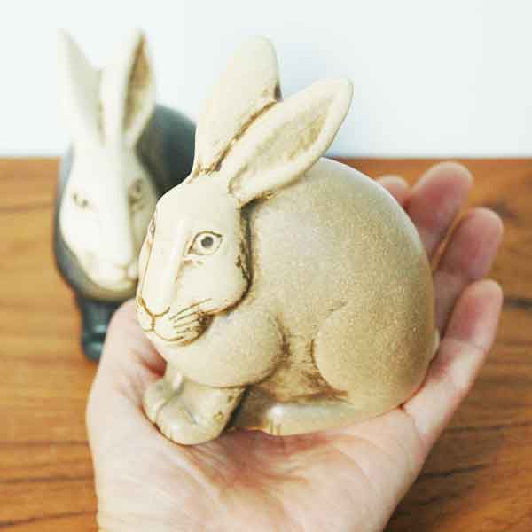 楽天市場】Lisa Larson リサ ラーソン USAGI 野うさぎ ブラウン