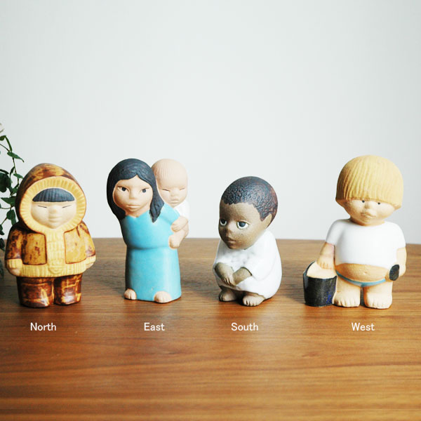 楽天市場】Lisa Larson リサラーソン East 東のこども 世界の子ども