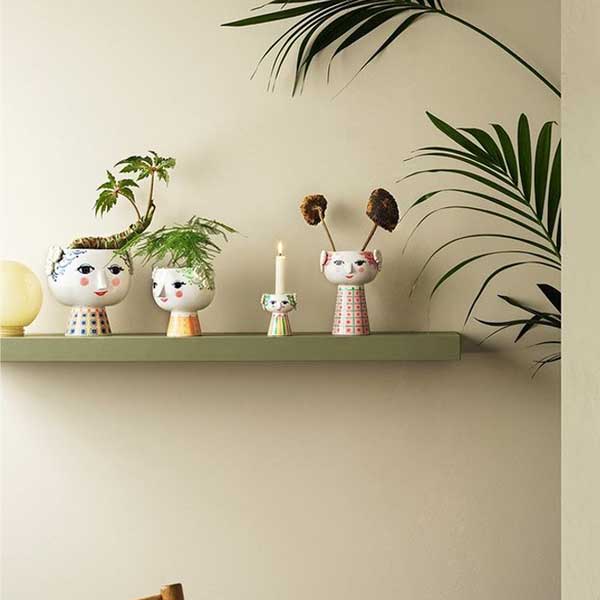 楽天市場】EVA Flower Pot エヴァ フラワーポット H21cm ブルー ビヨン