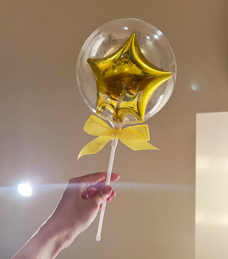 楽天市場】アクアプロップス フィルムinバルーン スター＆ハート