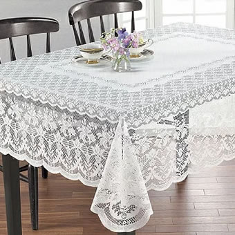 楽天市場】テーブルクロス 日本製 おしゃれ レース 撥水加工 長方形
