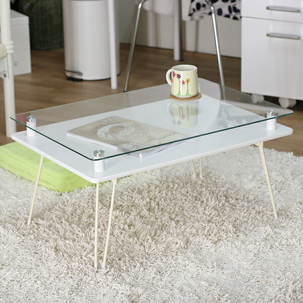 楽天市場】テーブル ディスプレイテーブル クラリス ガラステーブル