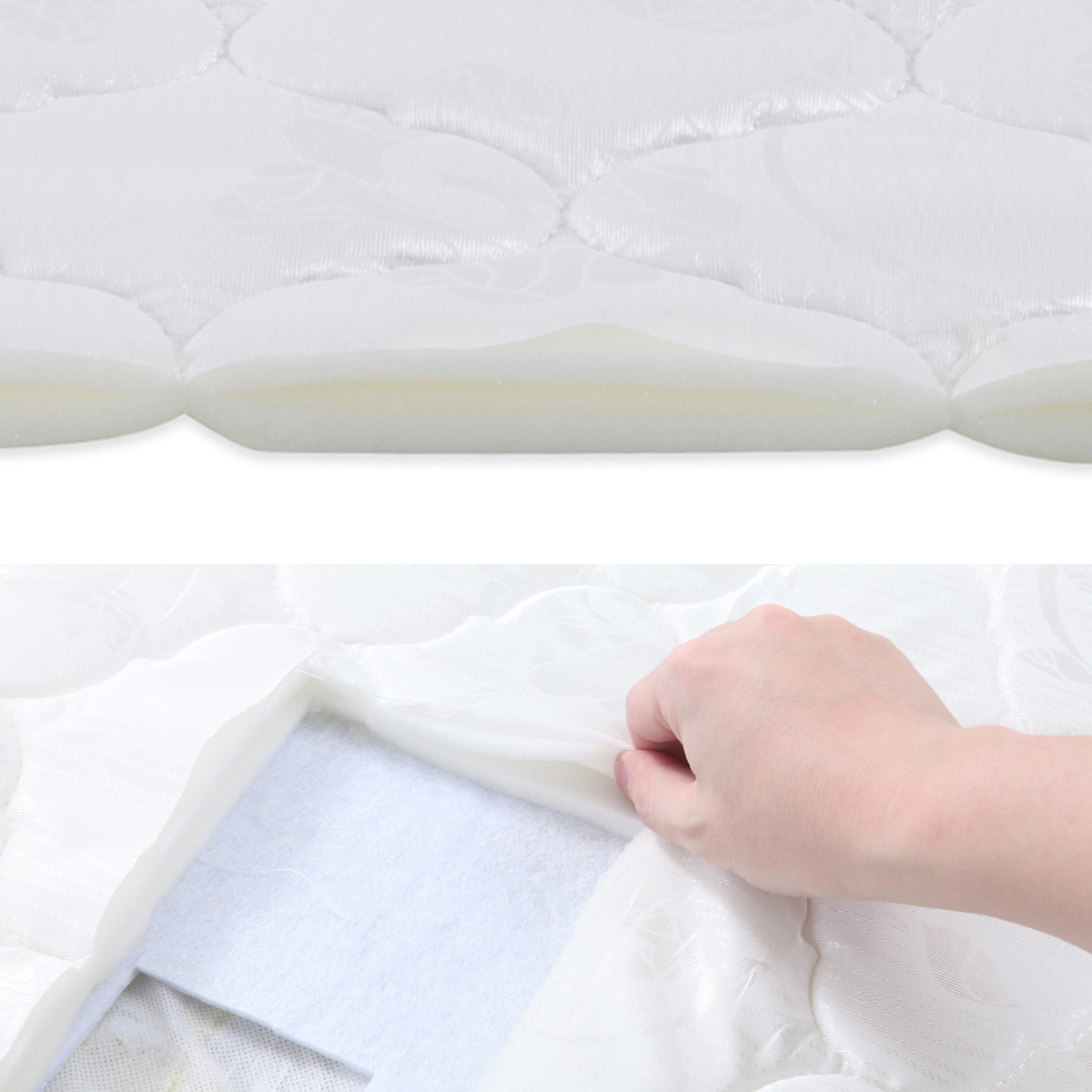 楽天市場】マットレス ダブル ポケットコイル 厚さ18cm 圧縮梱包