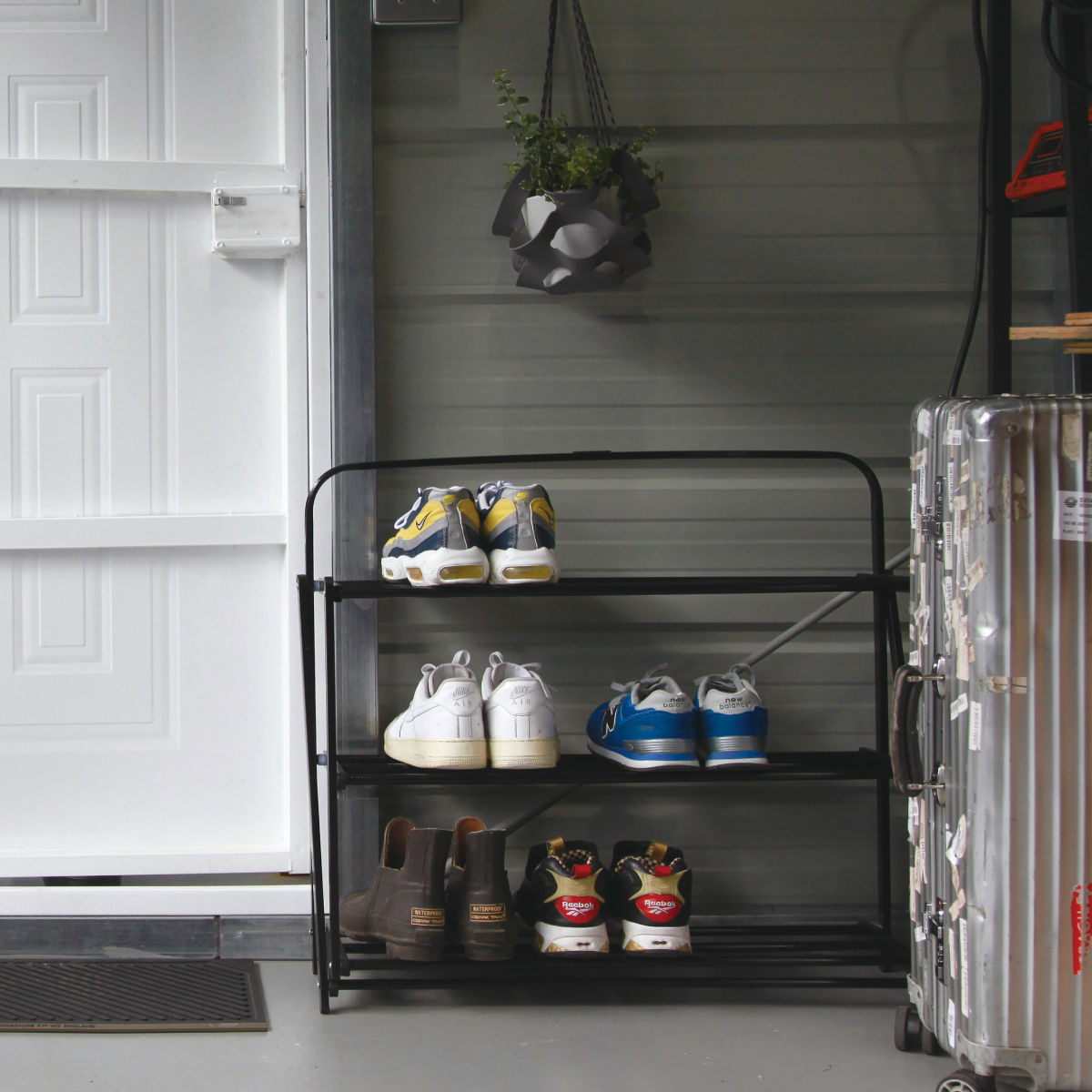 楽天市場】シューズラック ポストジェネラル フォルダブルシューズ