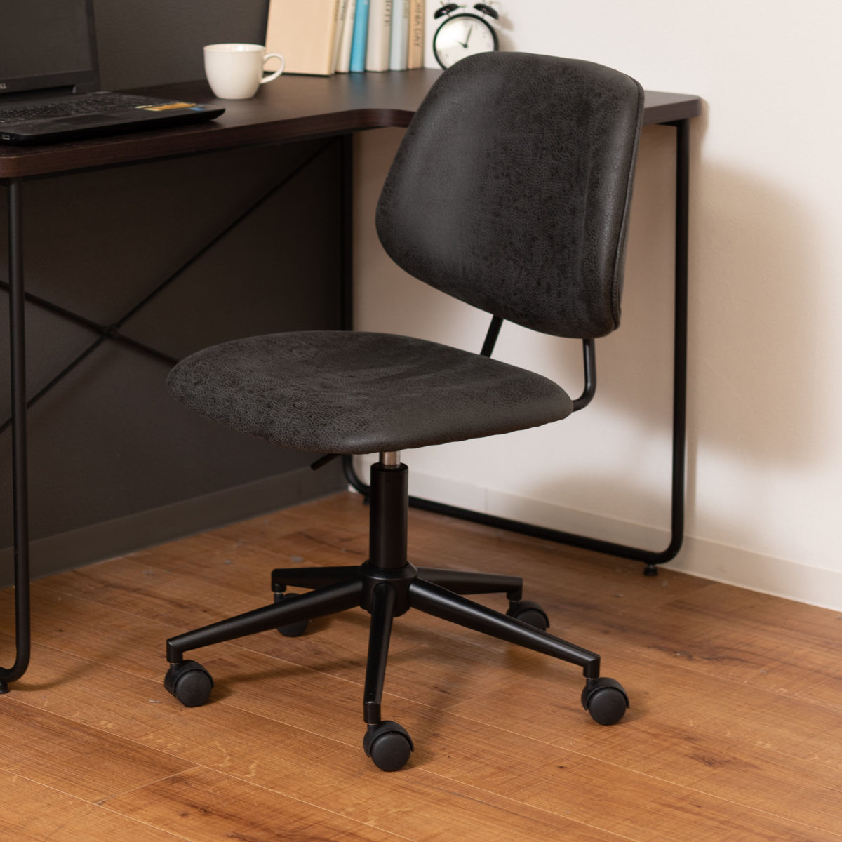 楽天市場】デスクチェア 座面高44〜53cm 昇降式 アームレス