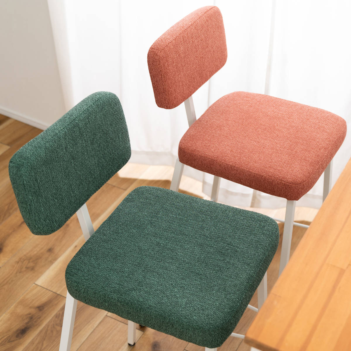 楽天市場】カウンターチェア 同色2脚セット 座面高77.5cm ハイチェア