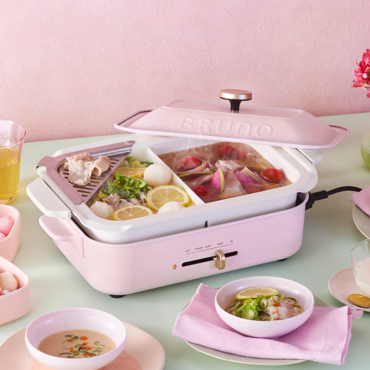 楽天市場】BRUNO コンパクトホットプレート 限定カラー たこ焼き