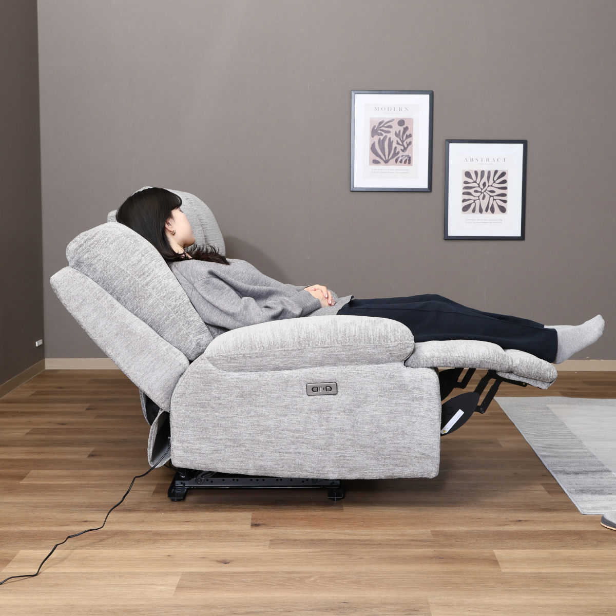 楽天市場】ソファ 3人掛け 幅206cm 電動リクライニング GRACE