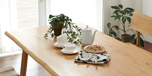 楽天市場】ダイニングテーブル 幅180cm 天然木 オーク無垢材 （ 開梱